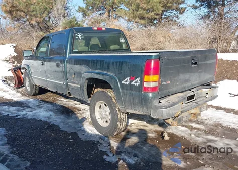 2001 Chevrolet Silverado 2500Hd Lt из США, поврежденный, VIN 1GCHK23191F205182
